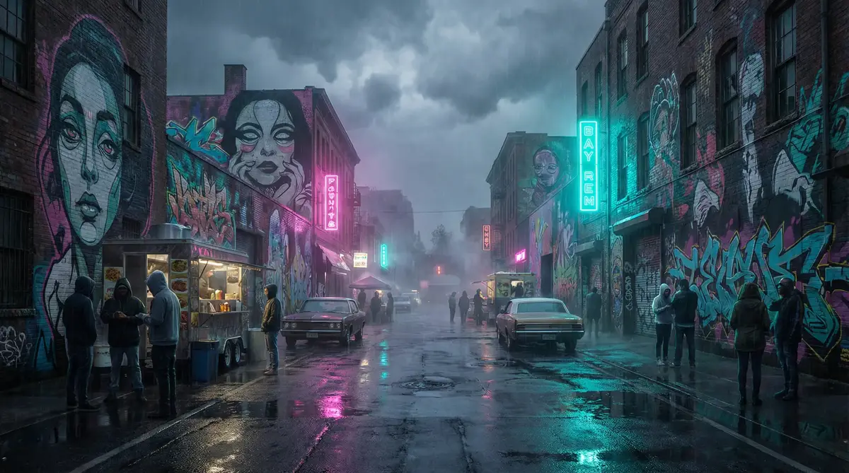 虫虫特工队 - 雨夜壁画街